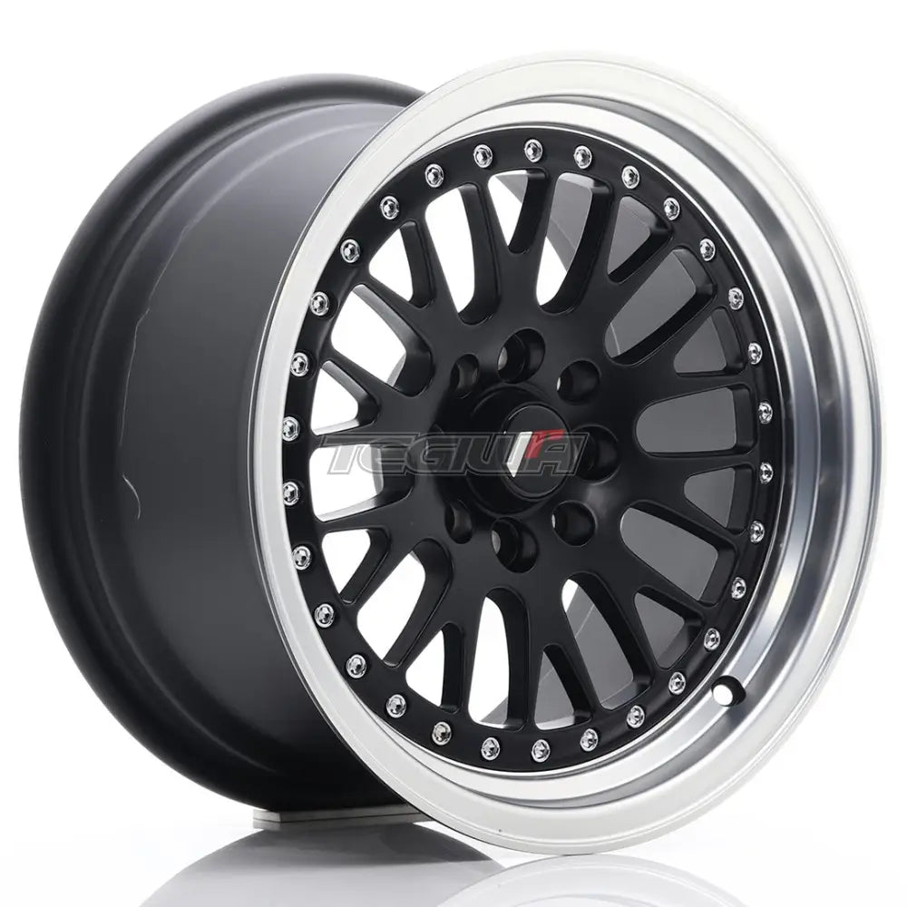 Japan Racing JR10 Alloy Wheel 15x8 ET20 4x100/108 Matt Black With Machined Lip