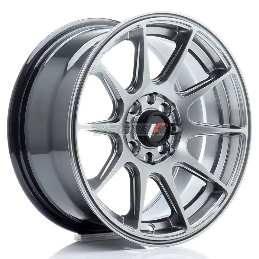 Japan Racing JR11 Alloy Wheel 15x7 ET30 4x100/114 Hyper Black