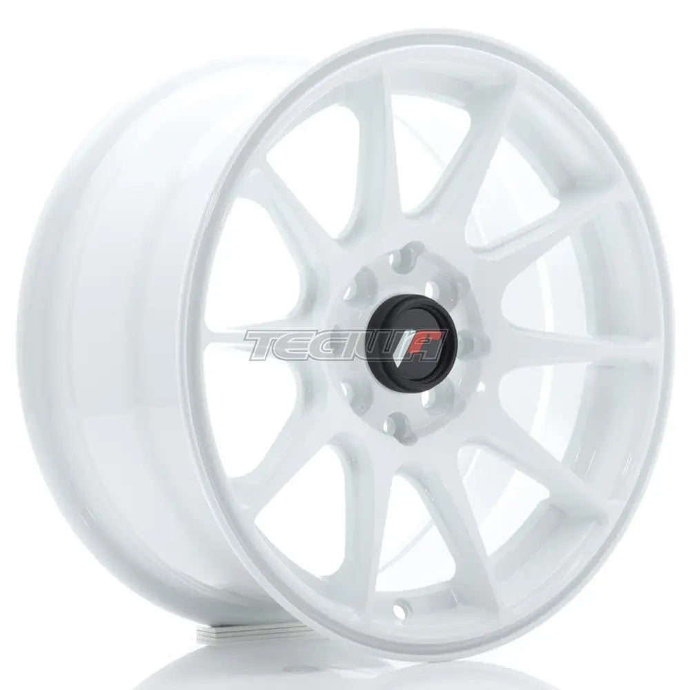 Japan Racing JR11 Alloy Wheel 15x7 ET30 4x100/114 White