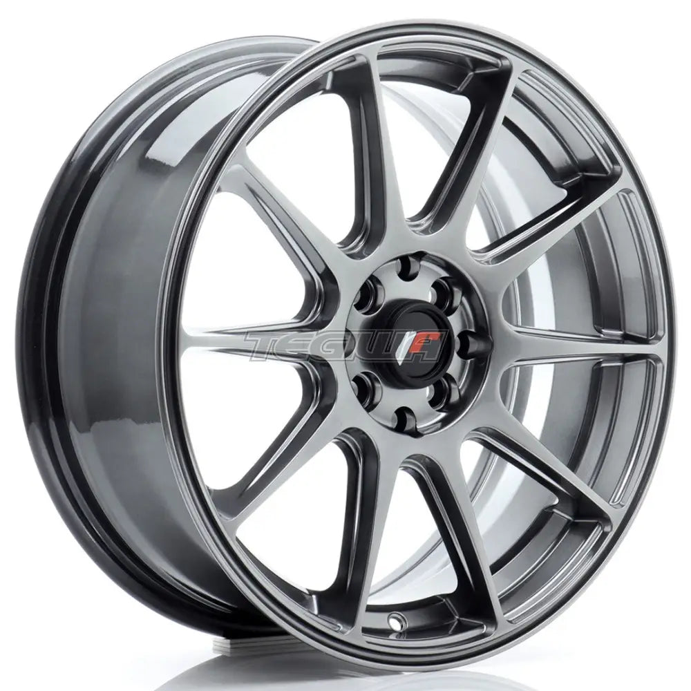 Japan Racing JR11 Alloy Wheel 17x7 ET35 5x100/108 Hyper Black