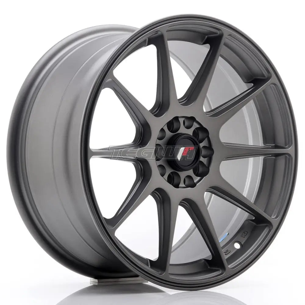 Japan Racing JR11 Alloy Wheel 17x8.25 ET35 5x112/114.3 Matt Gun Metal