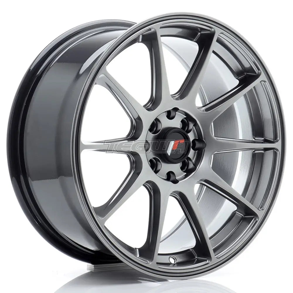 Japan Racing JR11 Alloy Wheel 17x8 ET25 4x100/108 Hyper Black