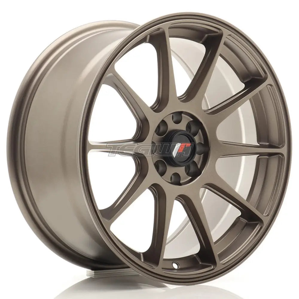 Japan Racing JR11 Alloy Wheel 17x8 ET25 4x100/108 Matt Bronze