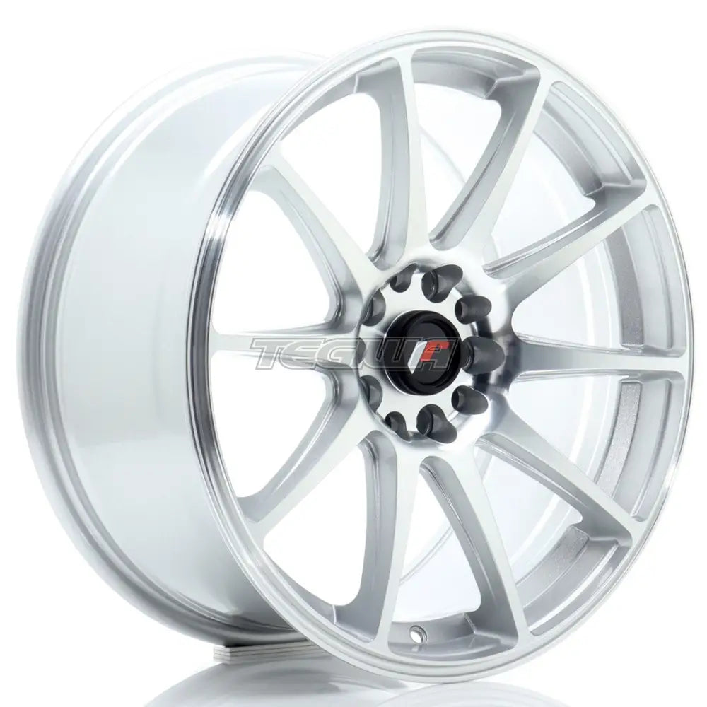 Japan Racing JR11 Alloy Wheel 18x8.5 ET30 5x114/120 Silver Machined Face