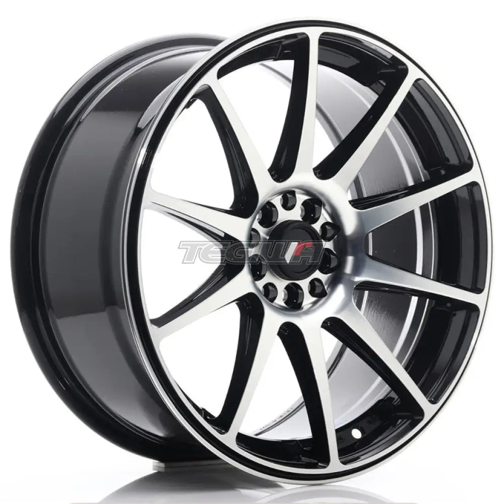 Japan Racing JR11 Alloy Wheel 18x8.5 ET35 5x100/108 Black Machined