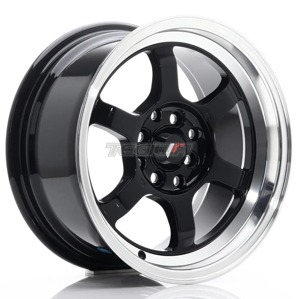 Japan Racing JR12 Alloy Wheel 15x7.5 ET26 4x100/108 Gloss Black