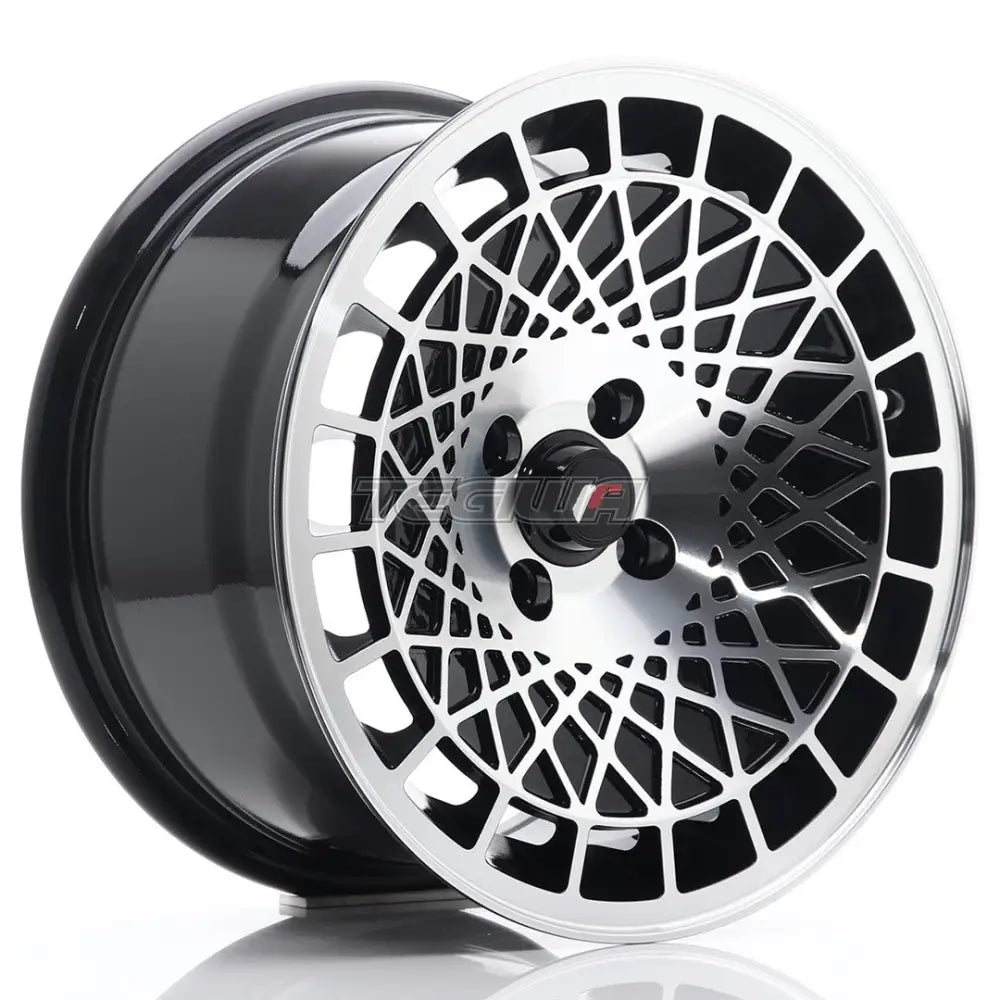Japan Racing JR14 Alloy Wheel 15x8 ET20 4x100 Gloss Black Machined Face 67mm CB
