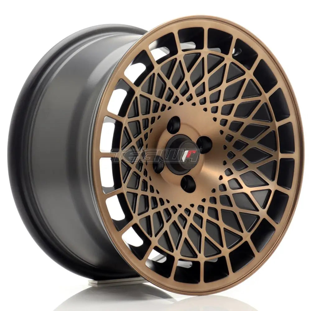 Japan Racing JR14 Alloy Wheel 16x8 ET15 4x100 Black Bronze Finish