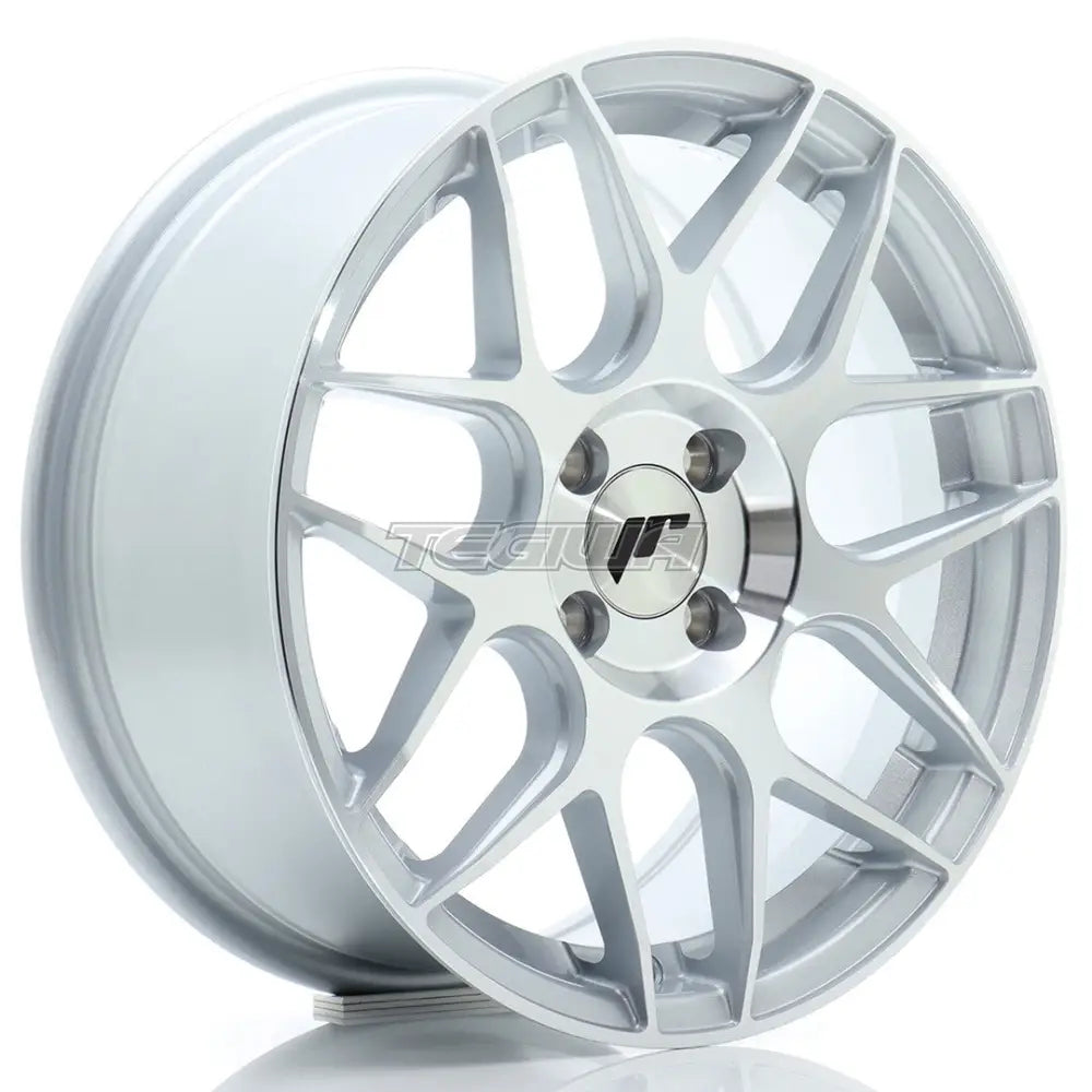 Japan Racing JR18 Alloy Wheel 16x7 ET35 4x100 Silver Machined Face