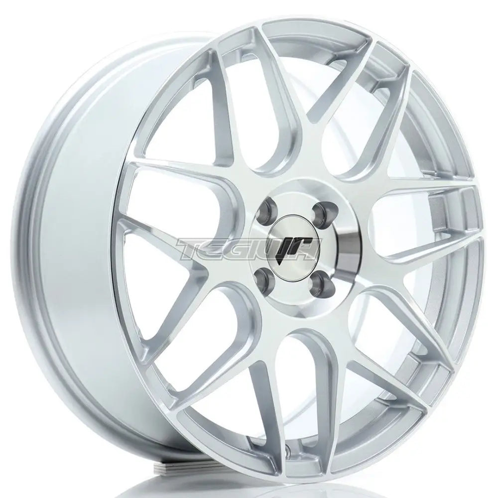 Japan Racing JR18 Alloy Wheel 17x7 ET40 4x100 Silver Machined Face