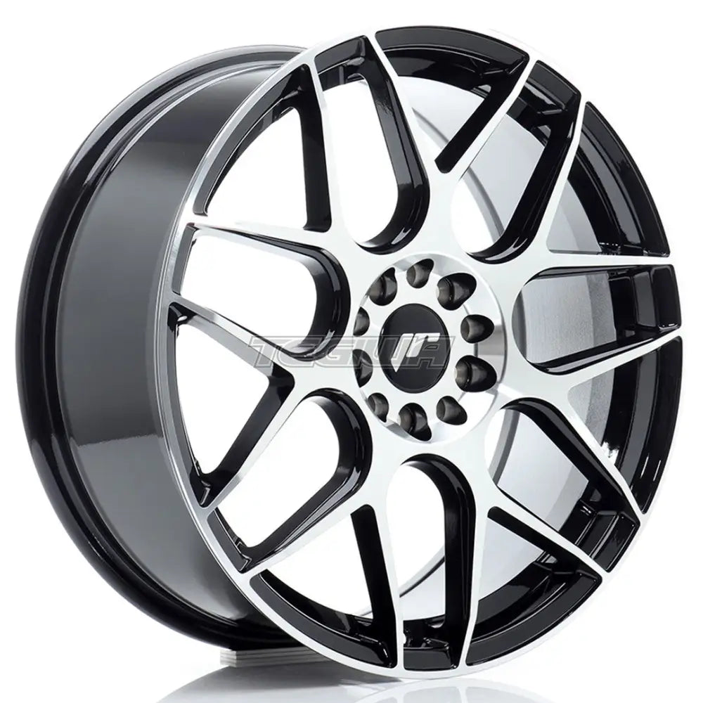Japan Racing JR18 Alloy Wheel 18x7.5 ET40 5x112/114 Black Machined Face