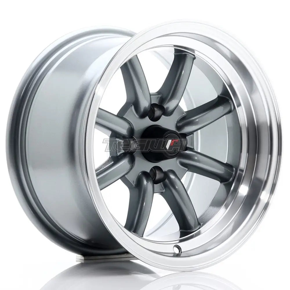 Japan Racing JR19 Alloy Wheel 14x8 ET-13 4x100 Gun Metal