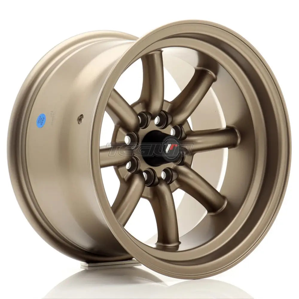 Japan Racing JR19 Alloy Wheel 15x9 ET-13 4x100/114 Matt Bronze