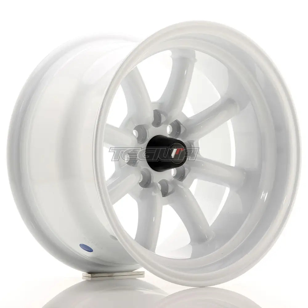 Japan Racing JR19 Alloy Wheel 15x9 ET-13 4x100/114 White