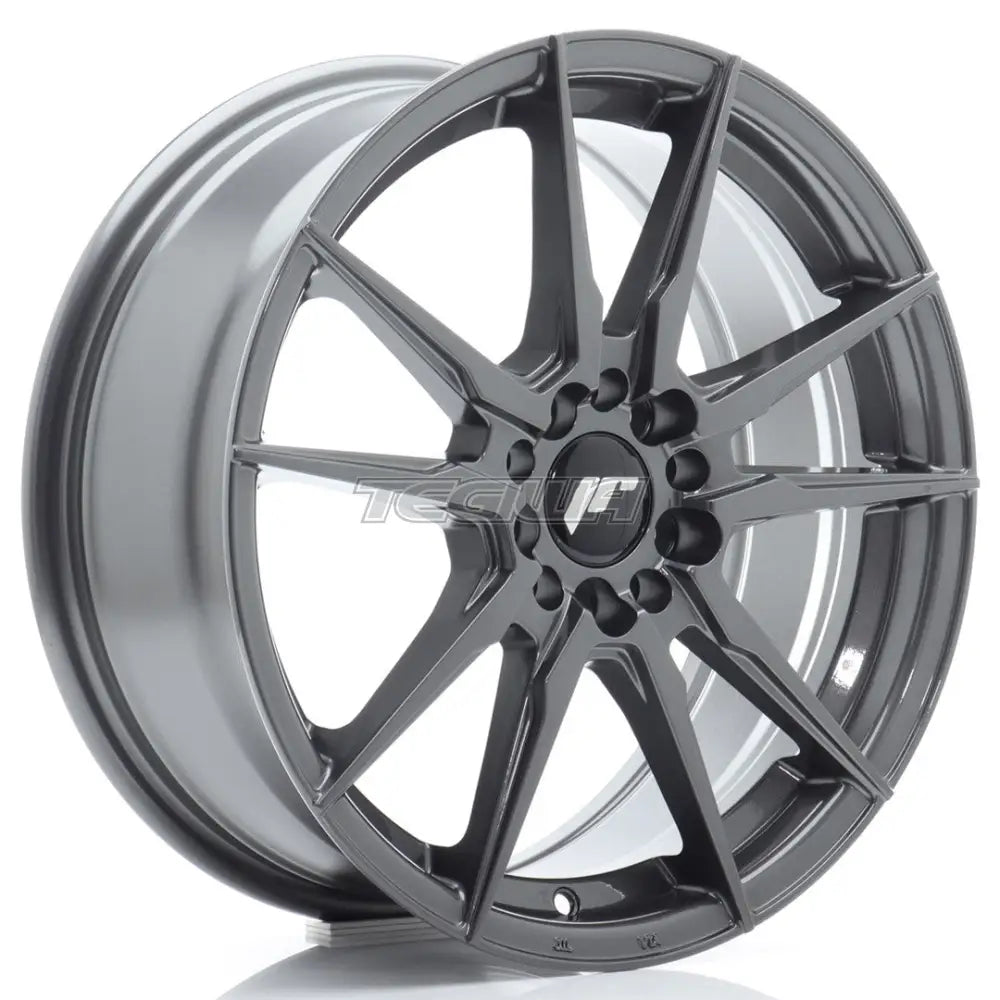 Japan Racing JR21 Alloy Wheel 17x7 ET25 4x100/108 Hyper Gray