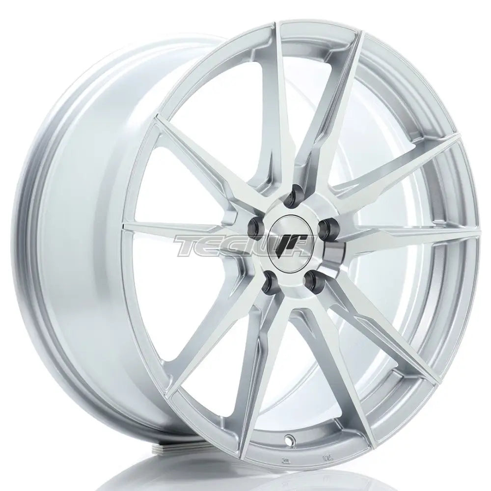 Japan Racing JR21 Alloy Wheel 19x8.5 ET35 5x120 Silver Machined Face