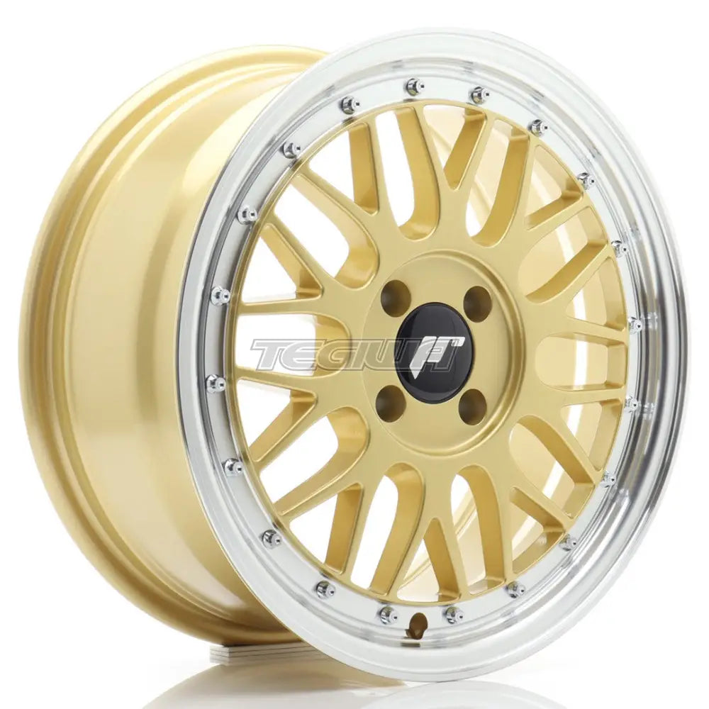 Japan Racing JR23 Alloy Wheel 16x7 ET40 4x100 Gold With Machined Lip