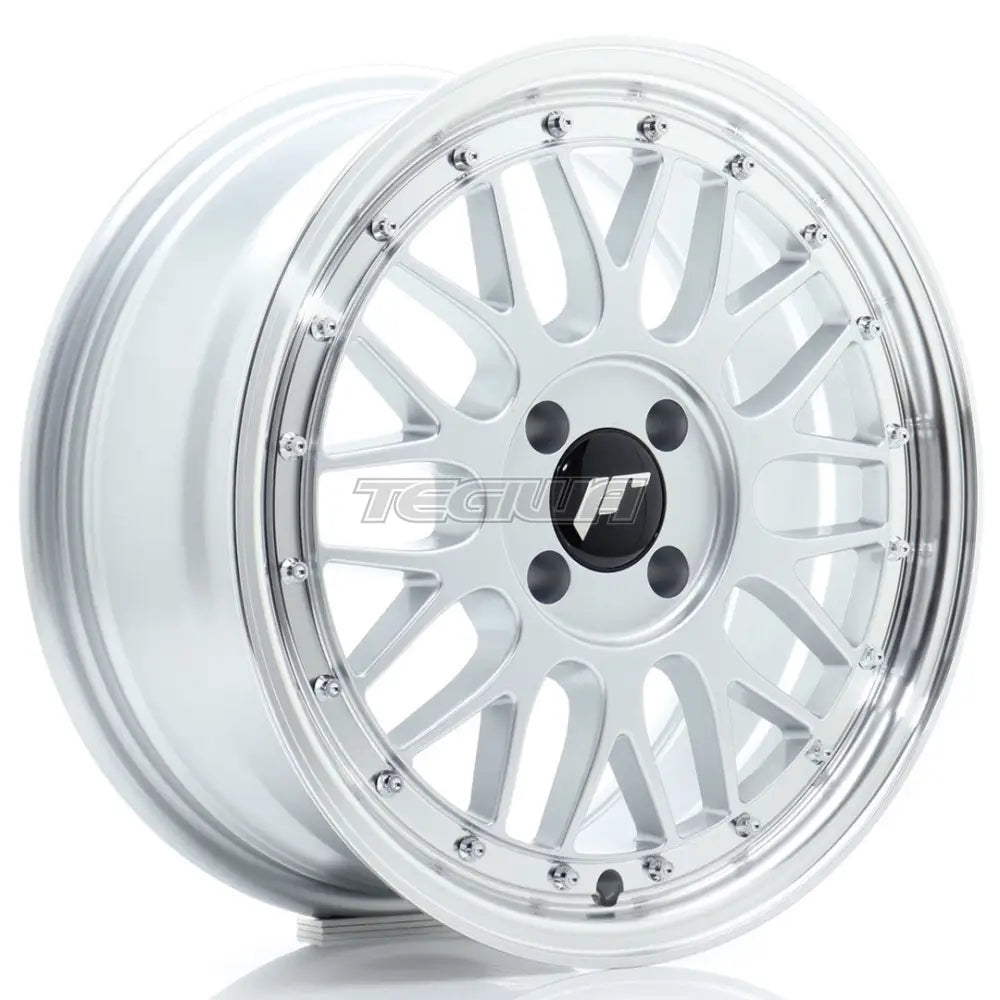 Japan Racing JR23 Alloy Wheel 16x7 ET40 4x100 Hyper Silver With Machined Lip
