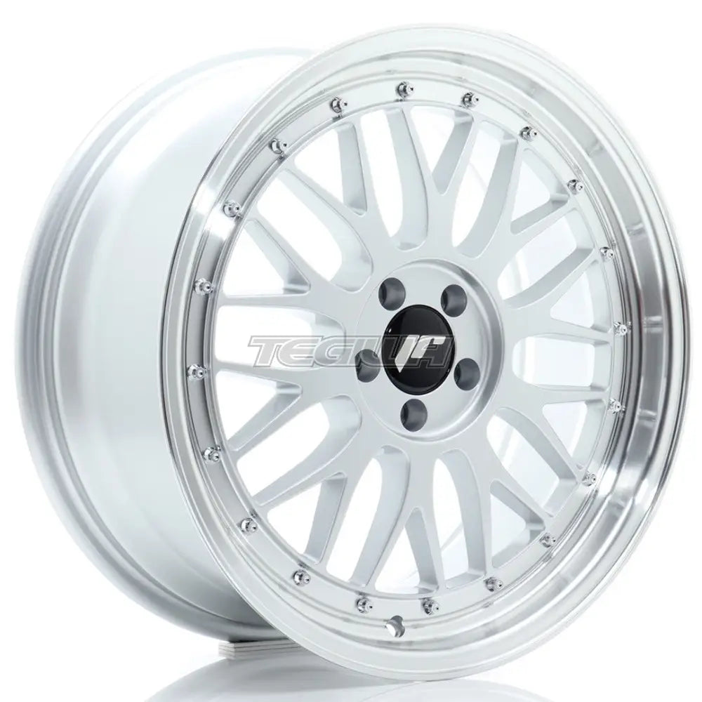 Japan Racing JR23 Alloy Wheel 18x8.5 ET35 5x100 Hyper Silver With Machined Lip
