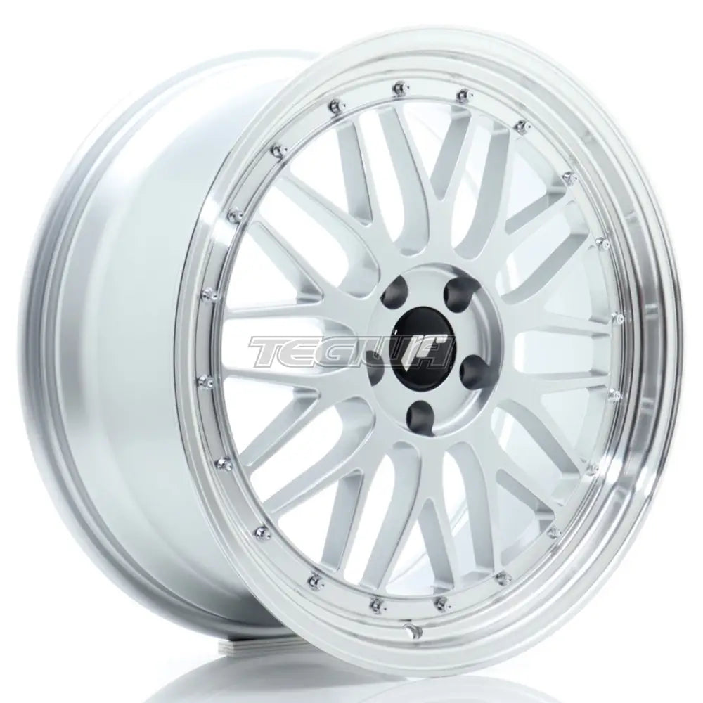 Japan Racing JR23 Alloy Wheel 19x8.5 ET45 5x112 Hyper Silver With Machined Lip