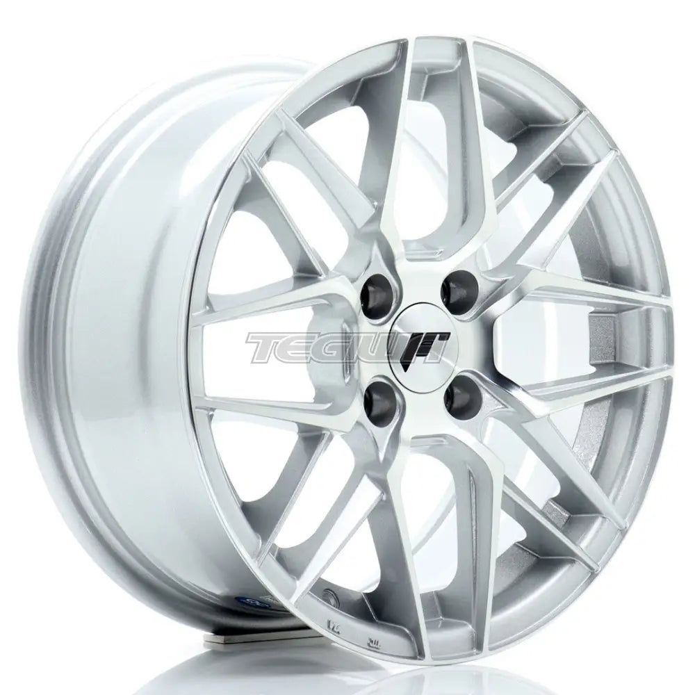 Japan Racing JR28 Alloy Wheel 15x7 ET38 4x100 Silver Machined Face