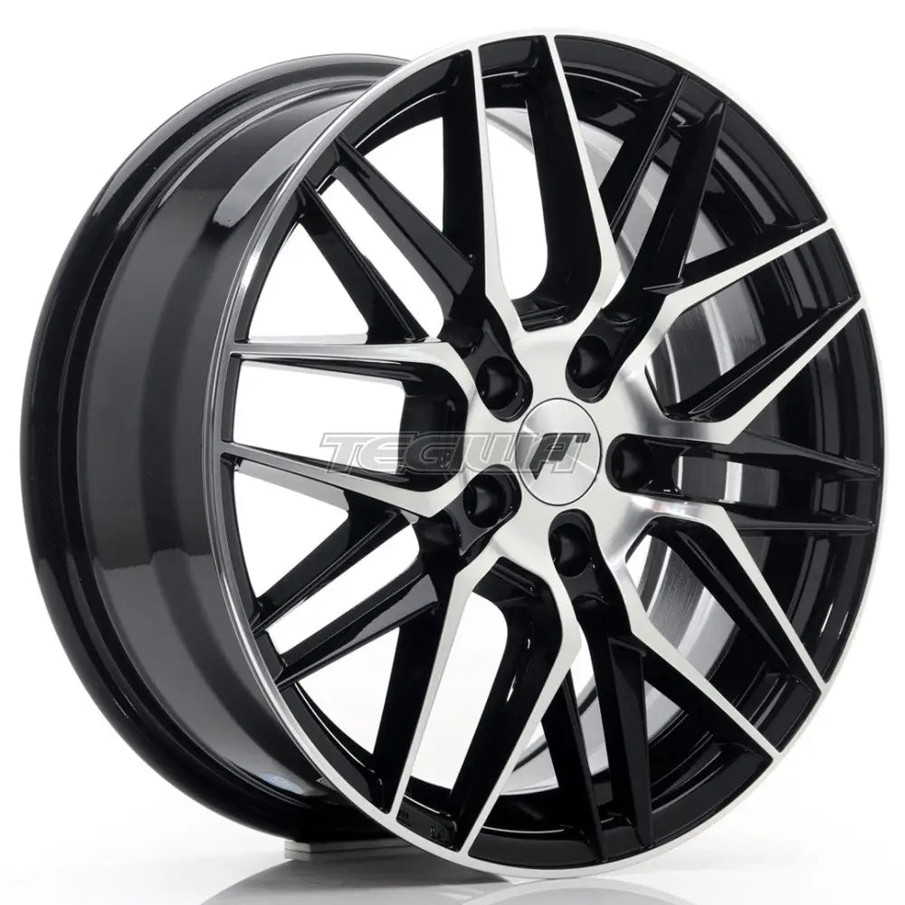 Japan Racing JR28 Alloy Wheel 17x7 ET35 5x100 Gloss Black Machined Face