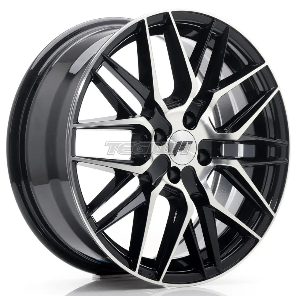 Japan Racing JR28 Alloy Wheel 17x7 ET40 4x100 Gloss Black Machined Face