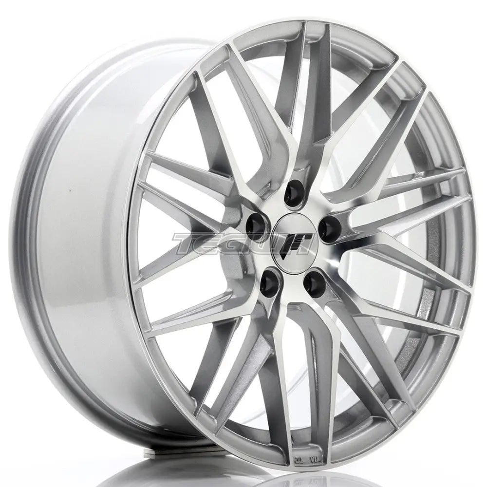Japan Racing JR28 Alloy Wheel 18x8.5 ET40 5x112 Silver Machined Face