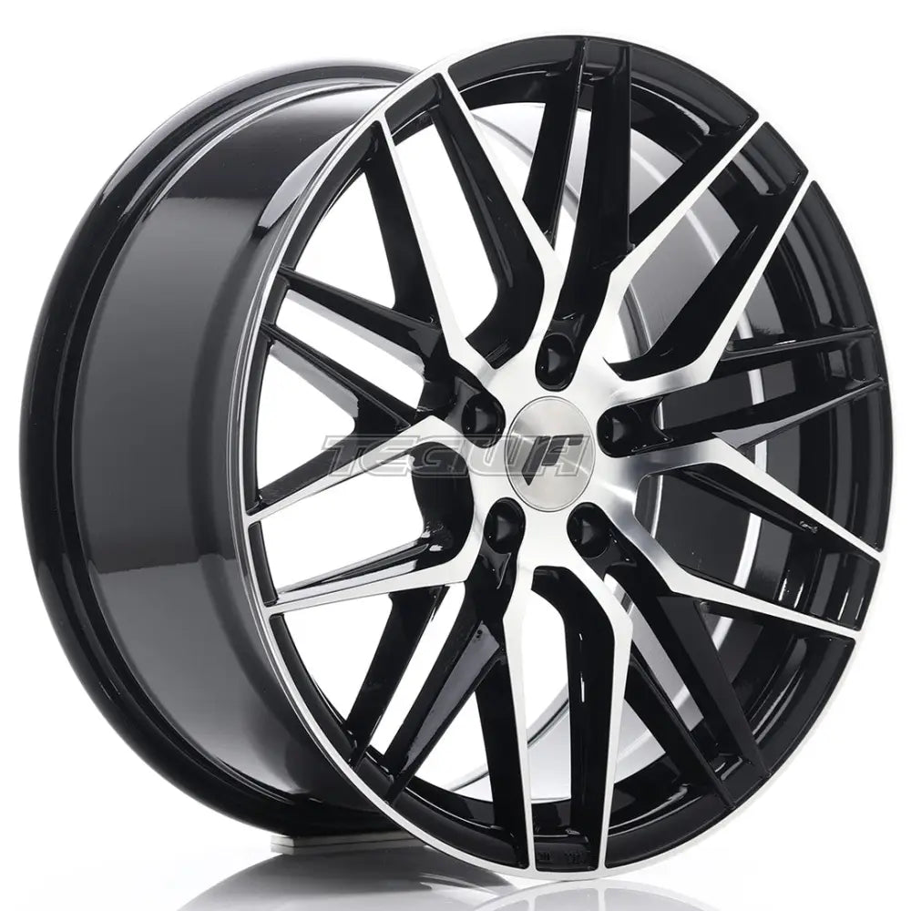 Japan Racing JR28 Alloy Wheel 18x8.5 ET40 5x114.3 Gloss Black Machined Face