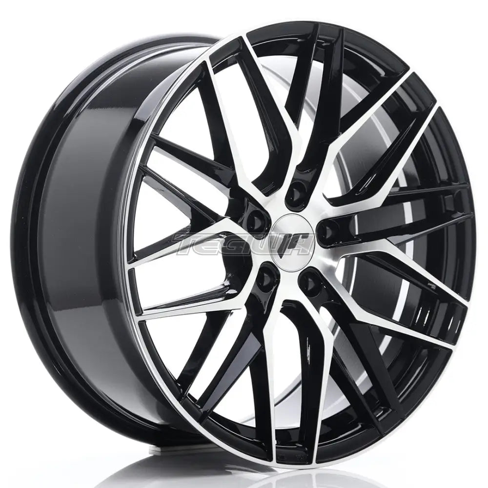 Japan Racing JR28 Alloy Wheel 19x8.5 ET40 5x108 Gloss Black Machined Face