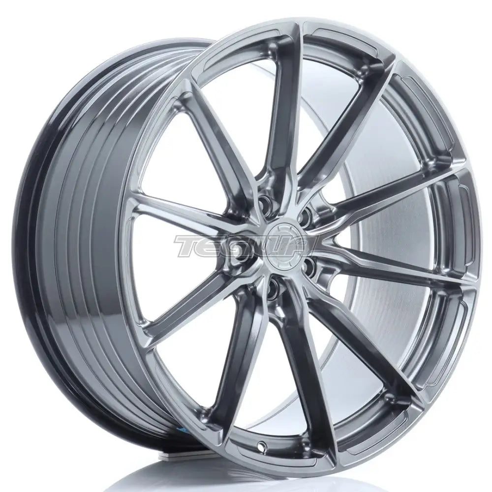Japan Racing JR37 Alloy Wheel 21x9.5 ET35 5x112 Hyper Black