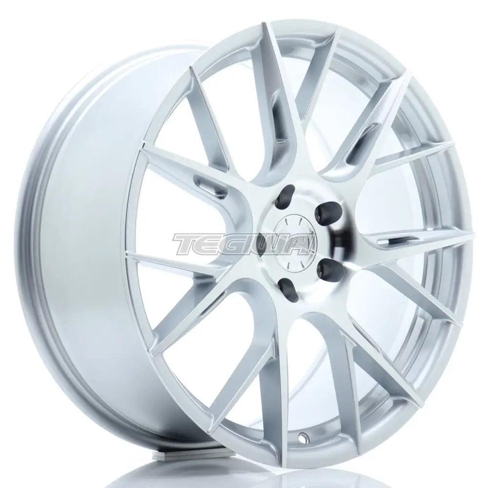 Japan Racing JR42 Alloy Wheel 19x8.5 ET45 5x112 Silver Machined Face