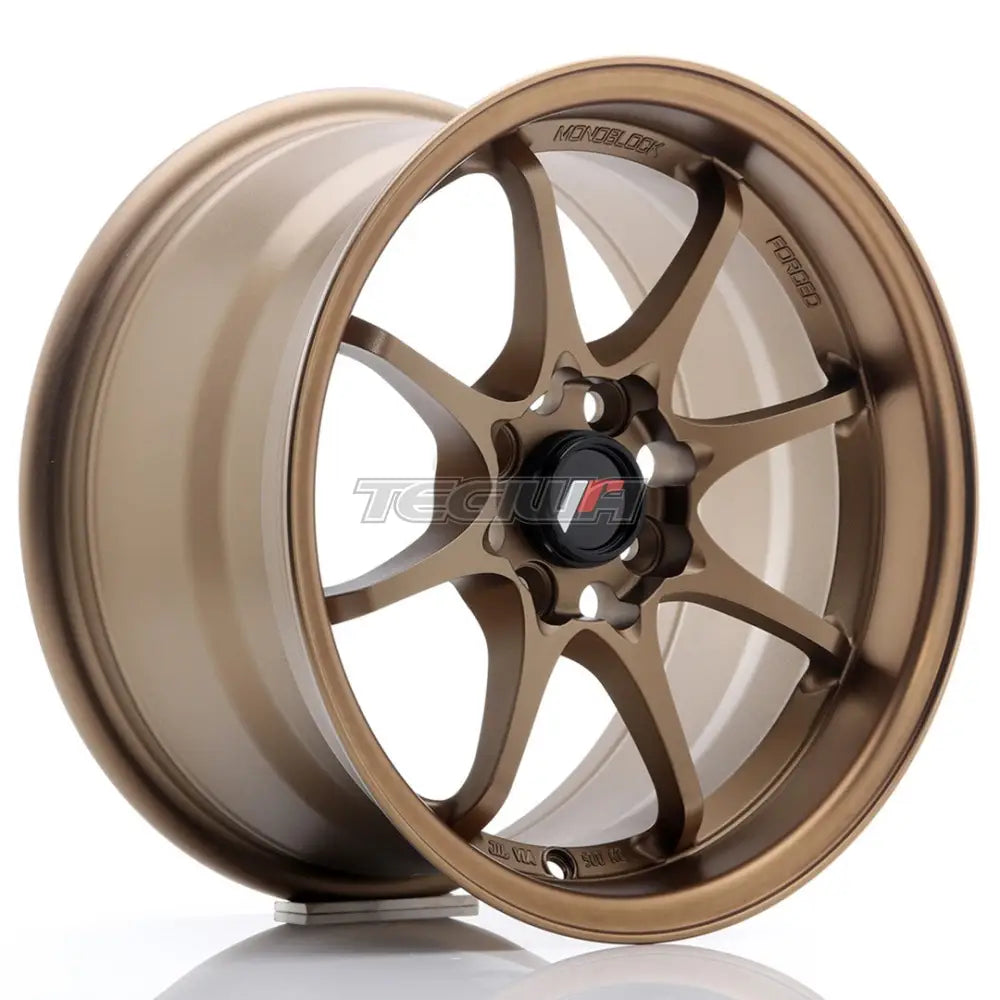 Japan Racing JR5 Alloy Wheel 15x8 ET28 4x100 Dark Anodized Bronze