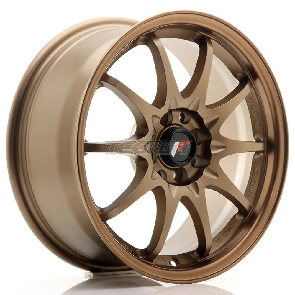 Japan Racing JR5 Alloy Wheel 16x7 ET30 4x100/108 Dark Anodized Bronze