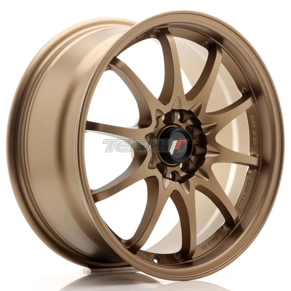 Japan Racing JR5 Alloy Wheel 17x7.5 ET35 5x108/112 Dark Anodized