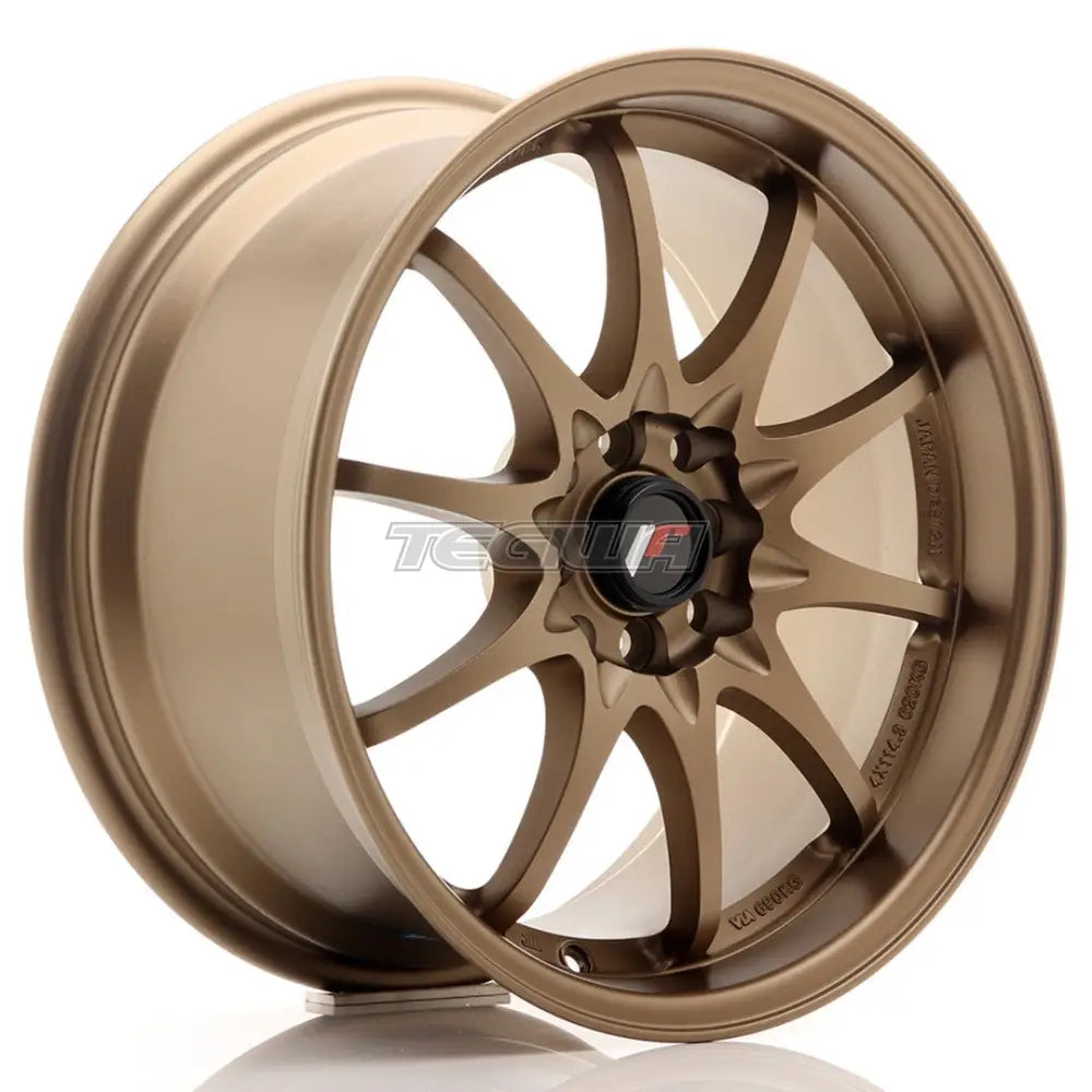 Japan Racing JR5 Alloy Wheel 17x8.5 ET35 5x100/114.3 Dark Anodized Bronze