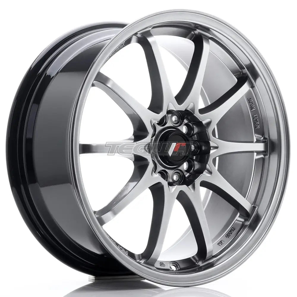 Japan Racing JR5 Alloy Wheel 18x8 ET35 5x100 Hyper Black