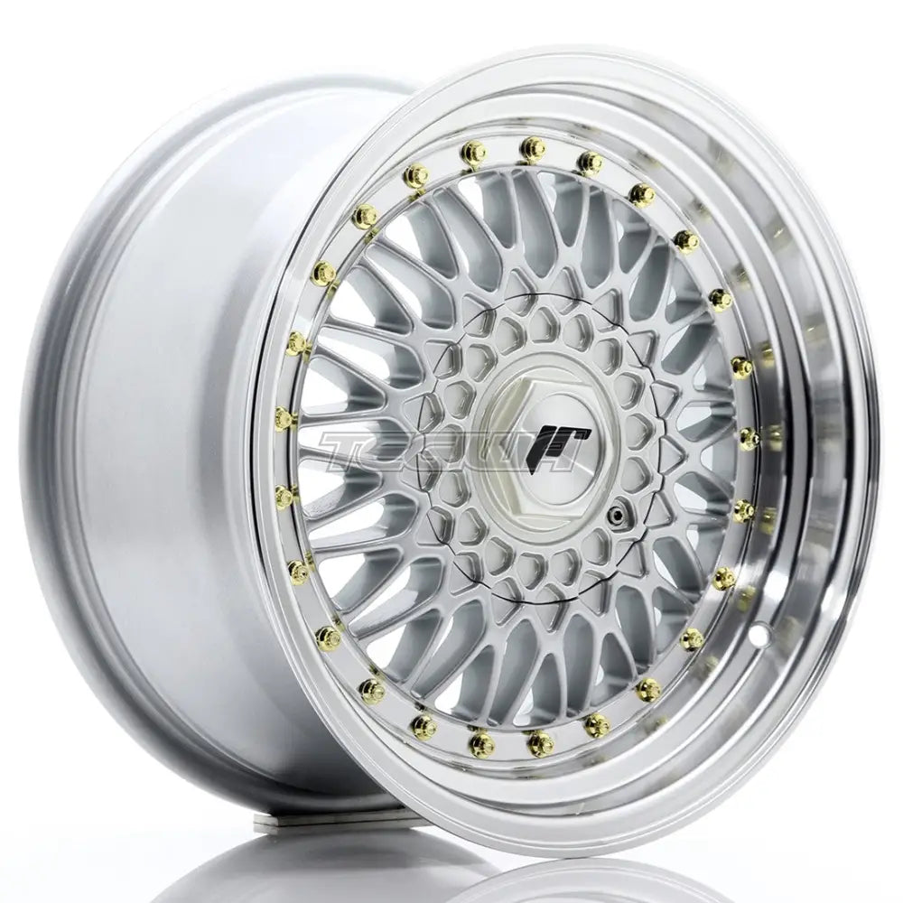 Japan Racing JR9 Alloy Wheel 16x8 ET25 5x100/114.3 Silver With Machined Lip