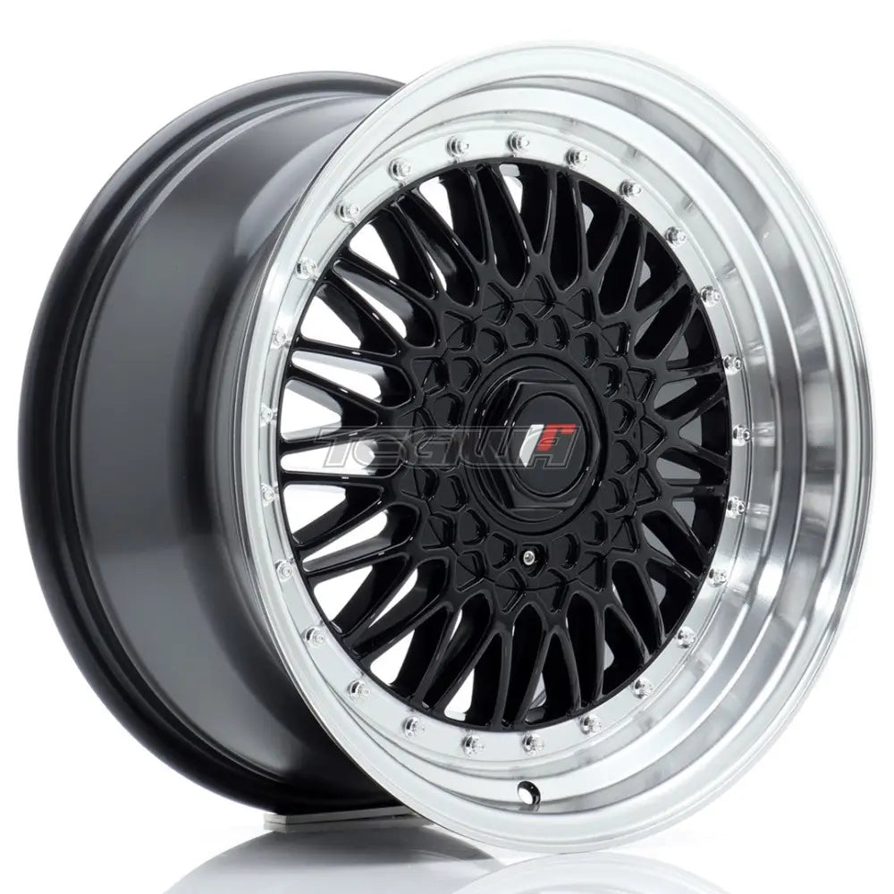 Japan Racing JR9 Alloy Wheel 17x8.5 ET20 4x100/108 Gloss Black With Machined Lip
