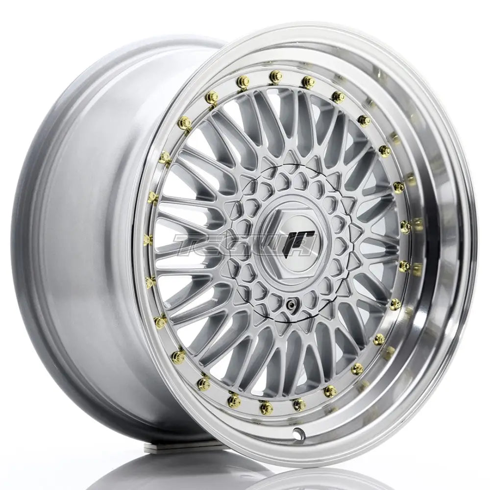 Japan Racing JR9 Alloy Wheel 17x8.5 ET35 5x100/114 Silver With Machined Lip