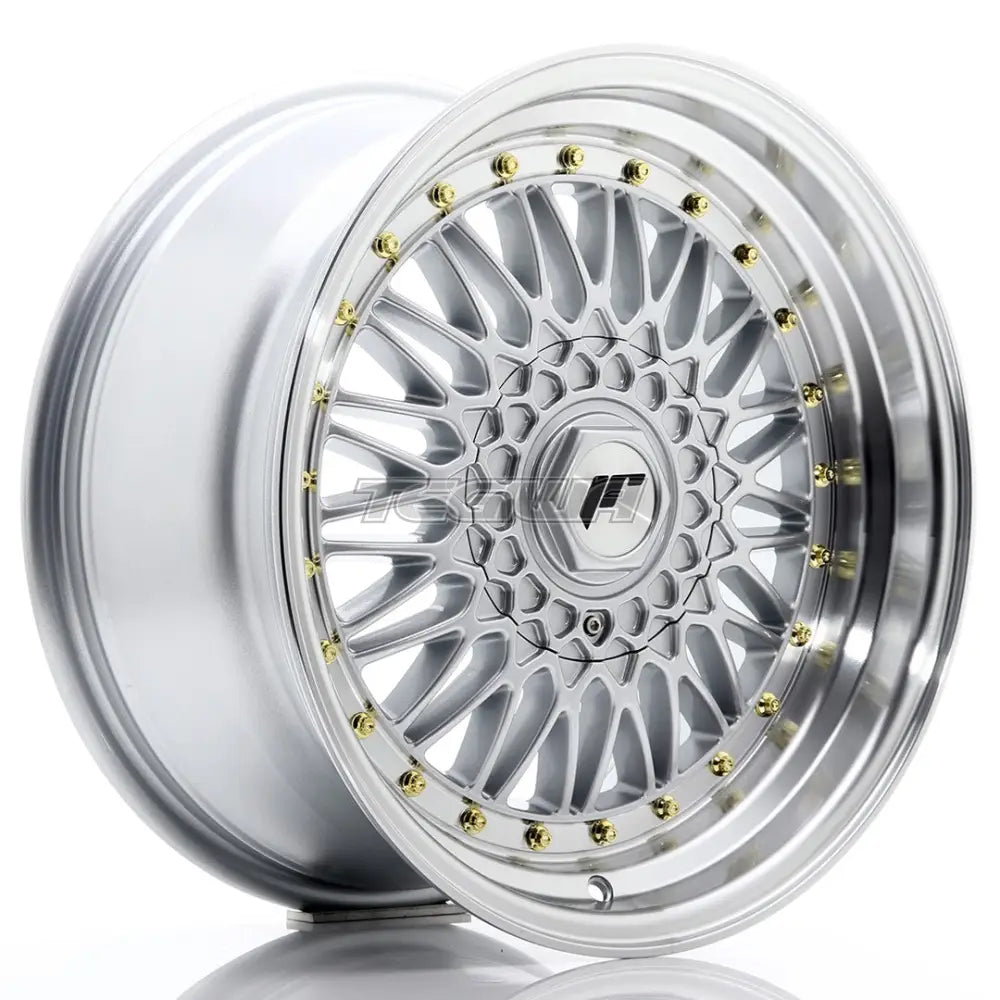 Japan Racing JR9 Alloy Wheel 17x8.5 ET35 5x112/120 Silver With Machined Lip
