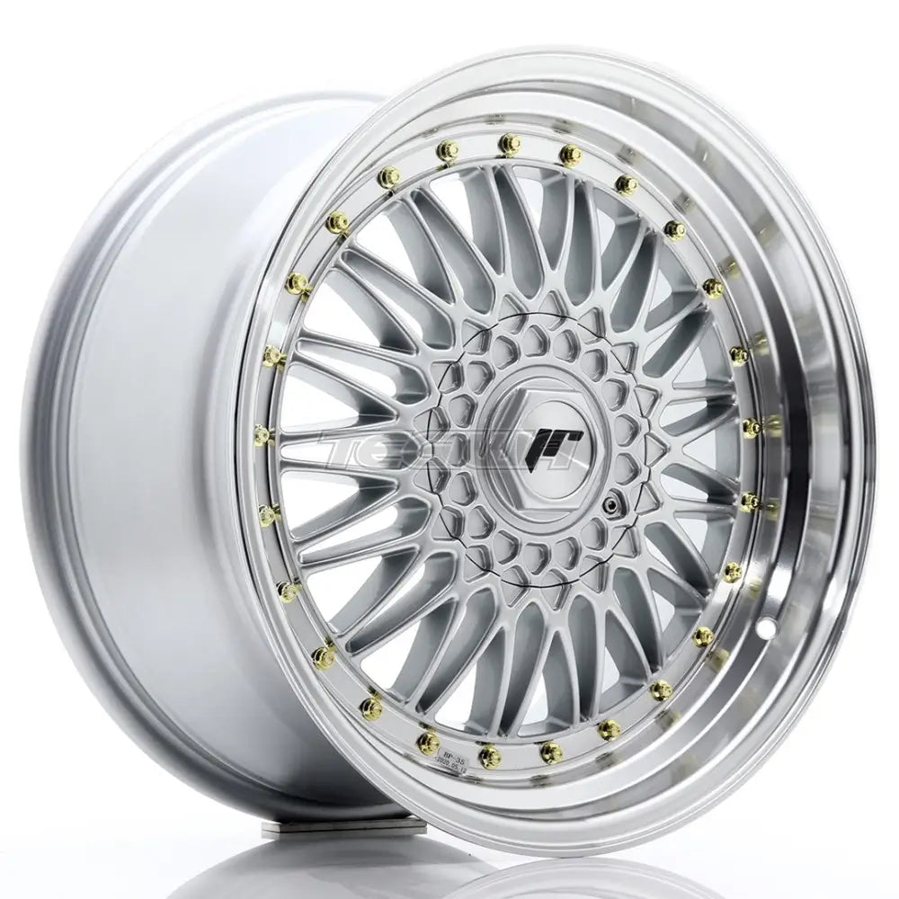 Japan Racing JR9 Alloy Wheel 18x9 ET40 5x112/114 Silver With Machined Lip