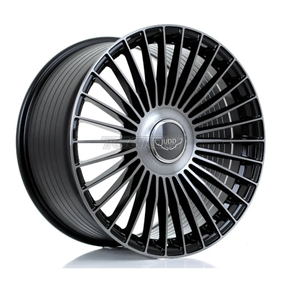JUDD JSF9 Alloy Wheel 20x10.5 ET15 TO 50 5x120 Gloss Black Titanium Brushed 72.6mm CB