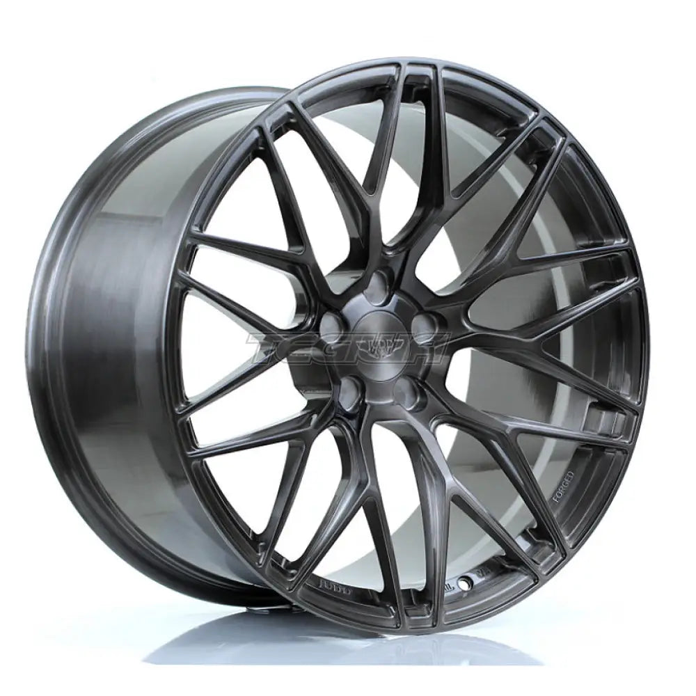 JUDD Model One Forged Alloy Wheel 20x11 ET20 TO 45 5x112 Hand Brushed Titanium 72.6mm CB
