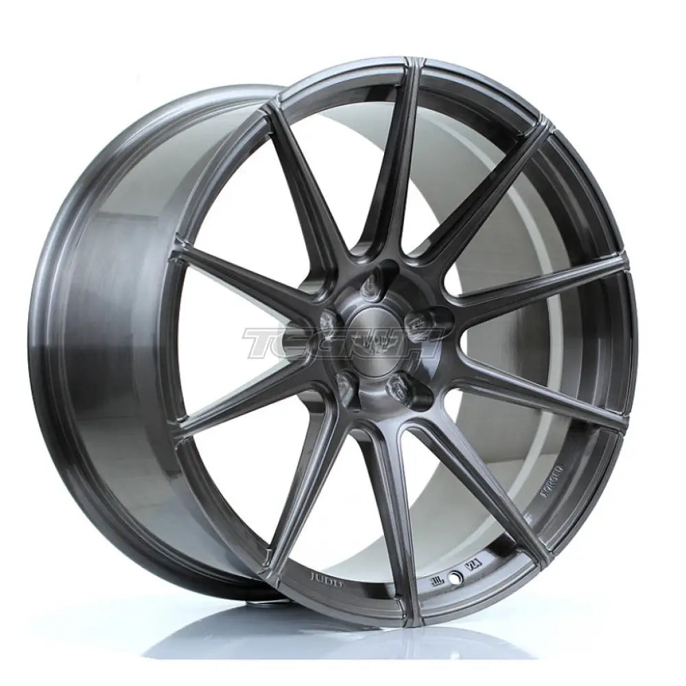 JUDD T311R Forged Alloy Wheel 20x10.5 ET20 TO 45 5x120 Hand Brushed Titanium 72.6mm CB