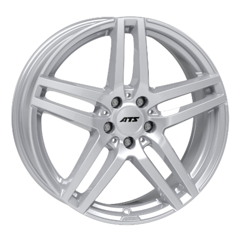 ATS Mizar Alloy Wheel 17x7 ET44.5 5x112 Polar Sillver 66.5mm CB