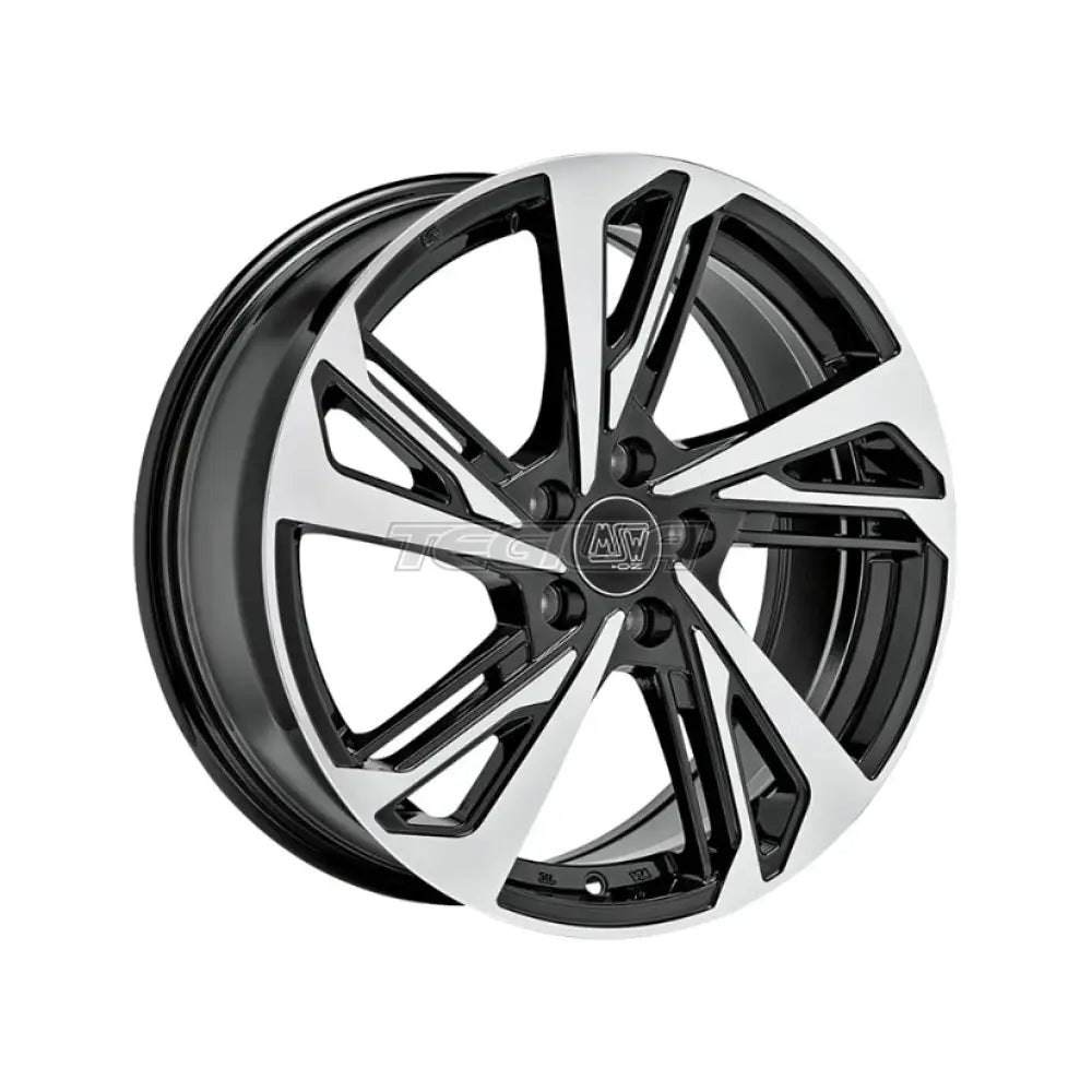 MSW All Season 60 Alloy Wheel 17x7.5 ET44 5x108 Gloss Black Full Polished 65.1mm CB