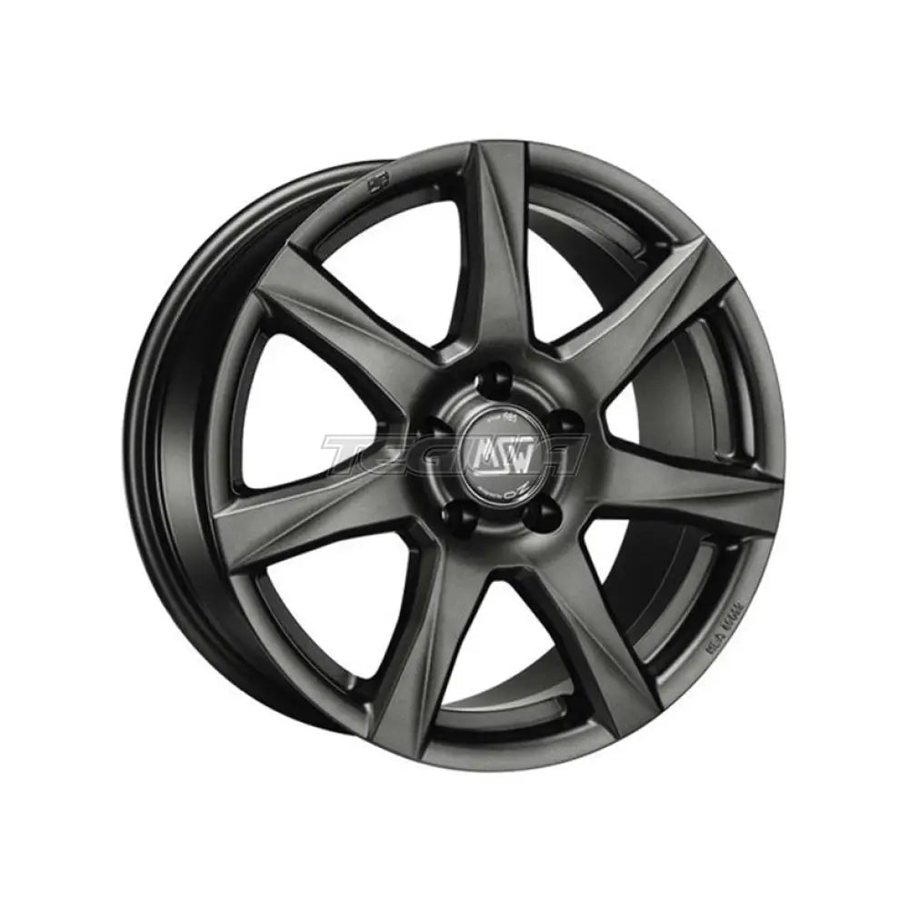 MSW All Season 77 Alloy Wheel 14x5 ET45 4x100 Matt Dark Grey 63.4mm CB