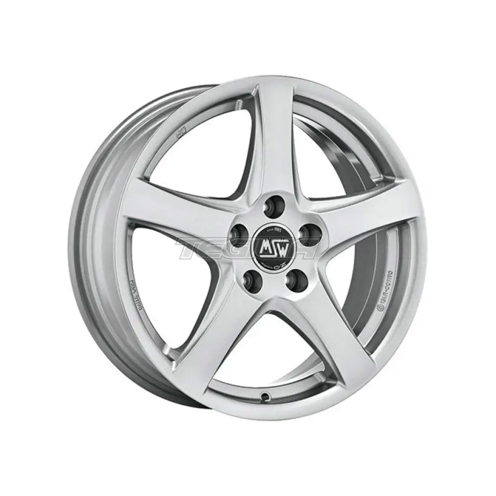 MSW All Season 78 Alloy Wheel 16x6.5 ET43 5x112 Full Silver 57.1mm CB