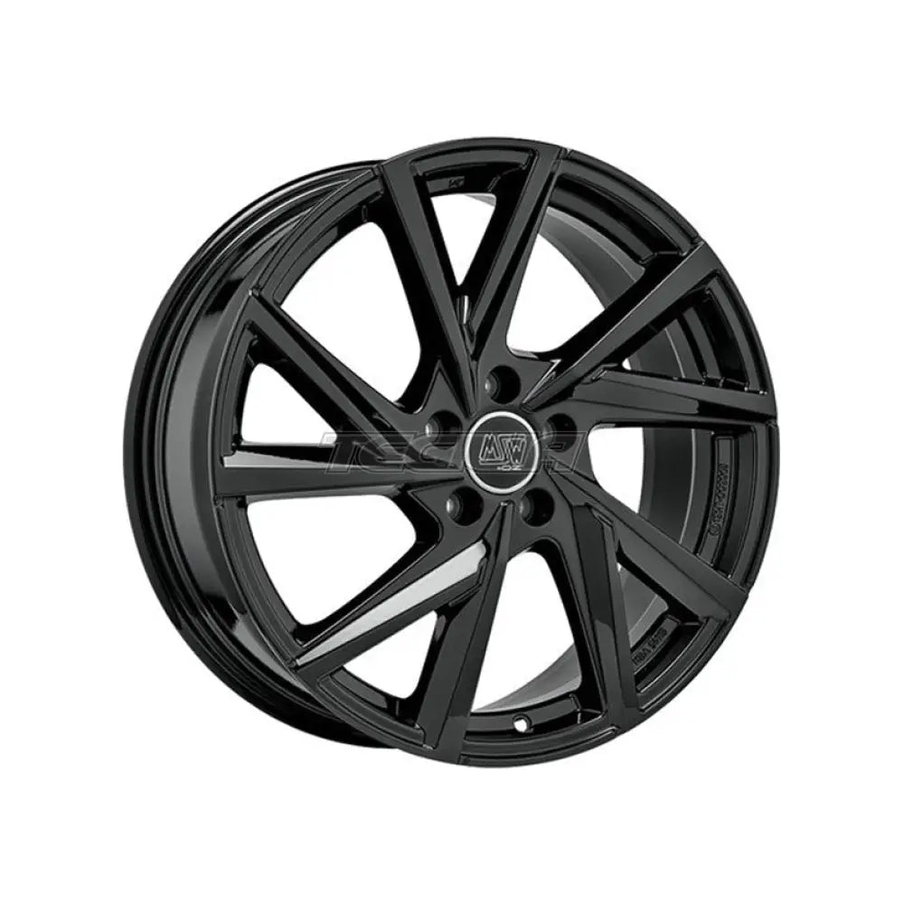 MSW All Season 80-5 Alloy Wheel 17x7 ET42 5x112 Gloss Black 66.6mm CB